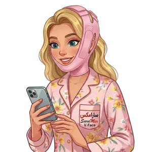 غبغب بند زاویه ساز صورت V Shape - سارامکس