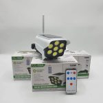 پروژکتور دیواری خورشیدی اورجینال طرح دوربین مداربسته مدل Pr-Cam | چراغ امنیتی سنسوردار - Image 2