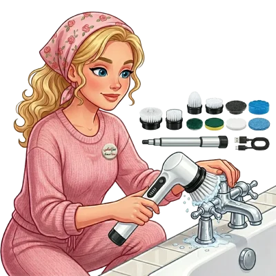 براش شست و شو 9 کاره اورجینال مدل JY-6010 شارژی 25 وات
