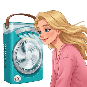 پنکه مه پاش شارژی - سارامکس