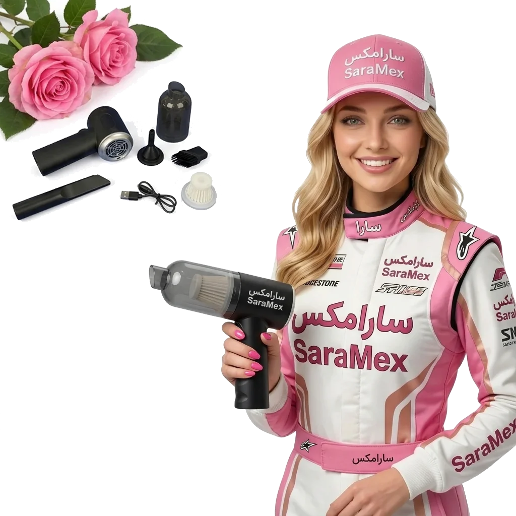جارو شارژی خودرو مدل AS-228 اورجینال (توان 55 وات)